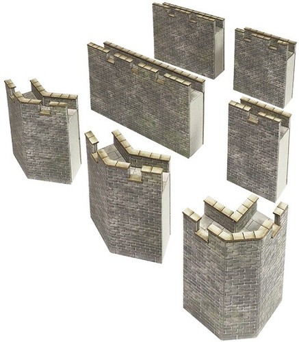 Metcalfe pn193 castles curtain - castles,
