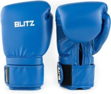 Blitz Omega Boxing Gloves - Blue - 16oz