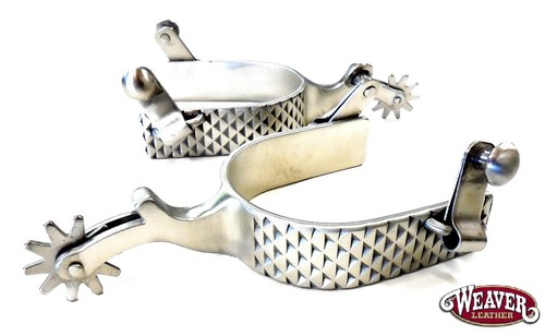 Men rasp spurs - rasp, brushed