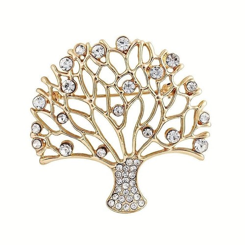 Exquisite tree life brooch - exquisite,