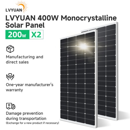 400w monocrystalline solar - 400w,