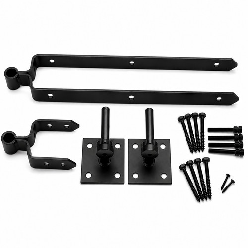 Field gate hinges - field, strap