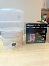 Russell Hobbs 3-Tier Food Steamer - white colour