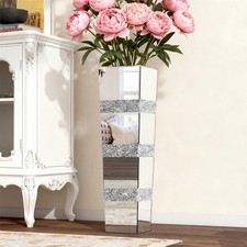 Crushed diamond mirrored tall - crushed,