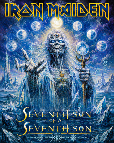 Iron maiden sew on - iron,