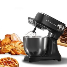 SUPERLEX Electric Food Stand Mixer with Beater Dough Hook & Whisk 4.5L Bowl 800W