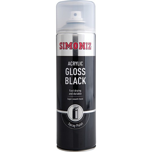 Simoniz gloss black - gloss, spray