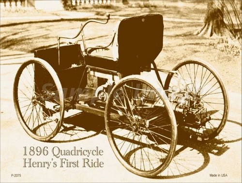 Henry first ride - first, 1896