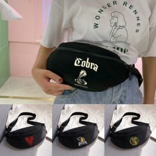 Printed Bum Bag Fanny Pack Travel Waist Money Belt Zip Pouch Wallet Holder Gifts