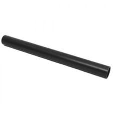 Black Plastic Pipe 12" Long