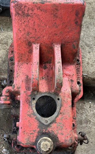 Nuffield tractor main back - tractor, end