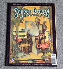NFL SUPERBOWL XXXIII PROGRAMME