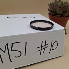 Vintage KING metal 52mm 1A Filter. Good condition. Clear Optics. (refB)