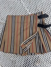 BURBERRY PLEATED WOOL MINI