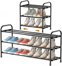 3 Tier Extendable Shoe Rack