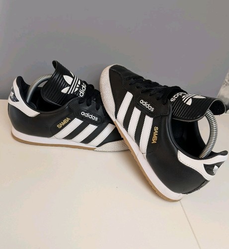Adidas samba super black white - samba,