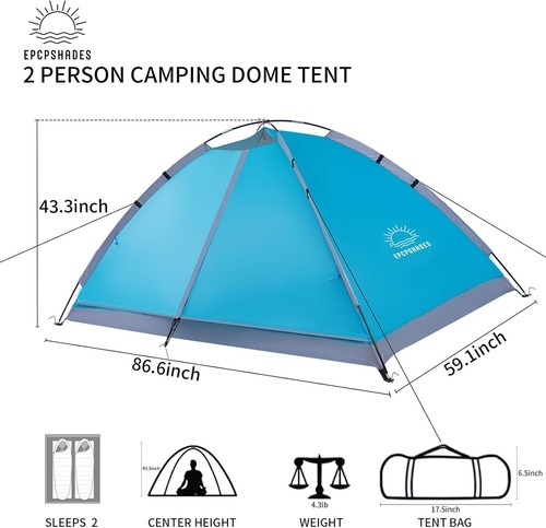 Person dome tents for - 1-2,