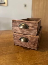 Recycled Pallet Wood - Rustic Crate / Boxes with Handles