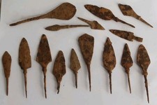 LOT OF 15 ANCIENT ROMAN IRON