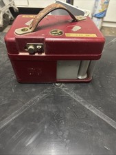 STB Quartz Pigeon Timing Clock 14Q-1783 Swiss Made, Red Case