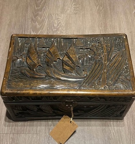 Vintage hand carved chinese - vintage, hand-carved