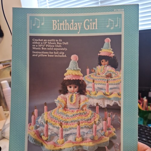 Fcm 210 birthday girl - fcm, crochet
