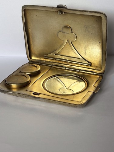 Art deco german silver gilt - deco,