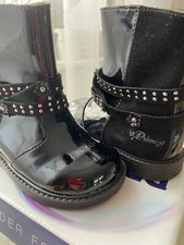 Girls Primigi black boots Size EU 22 Good Quality Boots - New