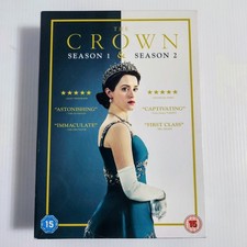 The Crown Seasons 1 & 2 DVD Box Set 2018 Netflix Royal Drama Claire Foy Smith 