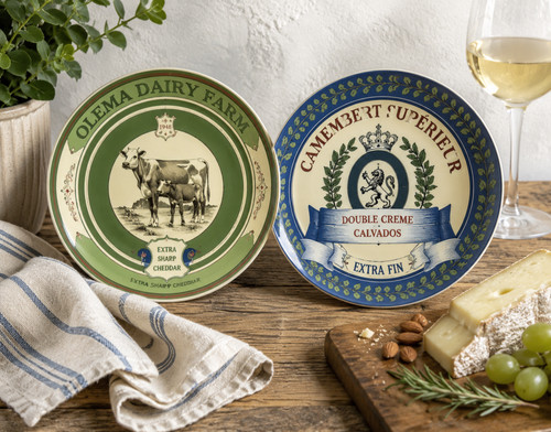 Pottery barn cheese plates - pottery, set