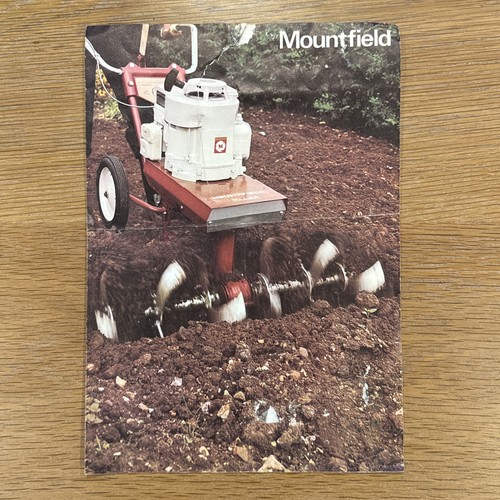 Vintage mountfield tiller - mountfield,