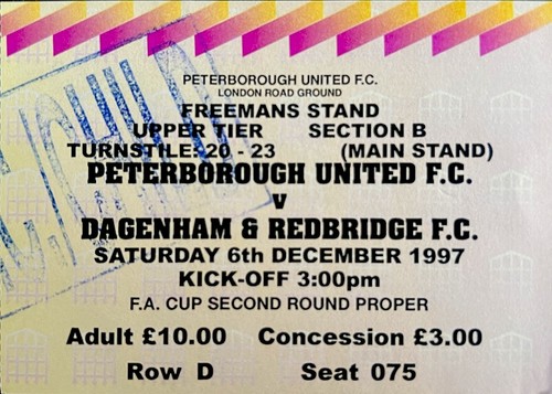 Peterborough united dagenham - peterborough,