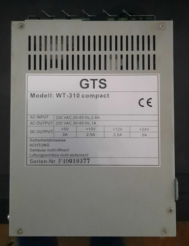 Power supply gts - power, wt-310