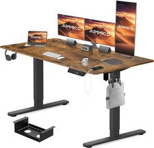160x80cm Electric Standing Desk - Height Adjustable, USB Charging, Heavy-Duty