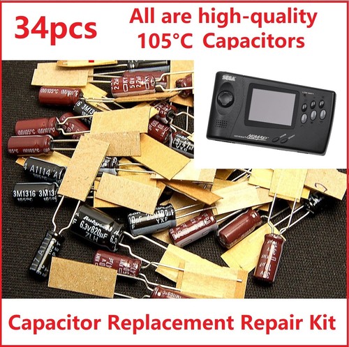 Sega nomad consol capacitor - sega,