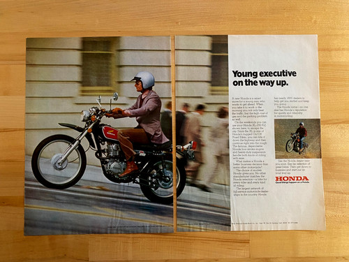 1975 print honda 250 - xl, k2