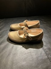 Damart Mary Jane Womens Comfort Shoes EE Wide Fit Golden Brown Leather UK 5