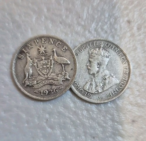 1936 australian silver - 1936,
