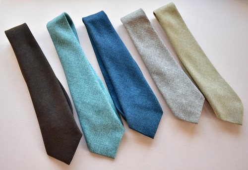 Tie retro wool - wool, vintage
