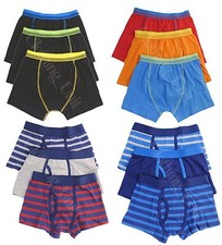  Boys Kids 3 Pack Boxer Briefs