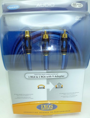 Ixos xhk235 subwoofer cable - xhk235, 3