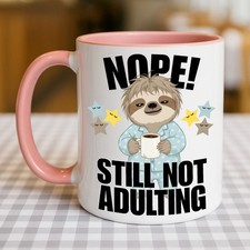 Funny Sloth Mug Gift for