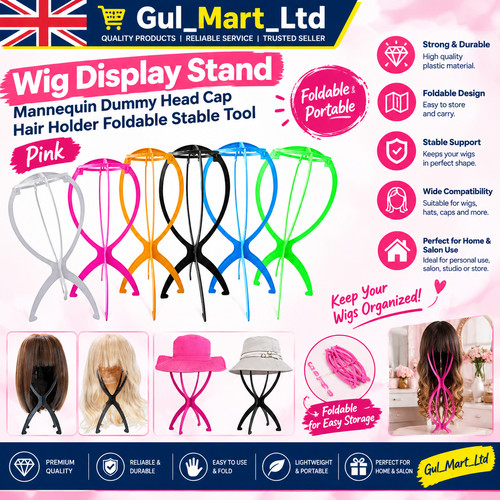 Wig display stand mannequin - wig,