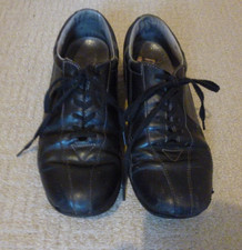 Per Una Black leather lace-up