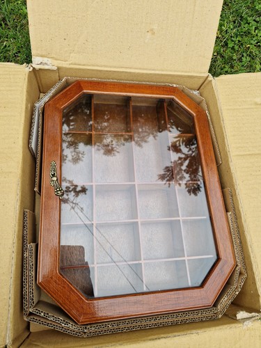 Vintage octagonal wood - octagonal,