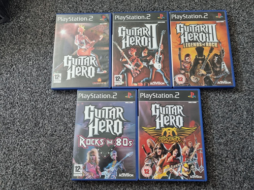 Guitar hero bundle - 5, ps2
