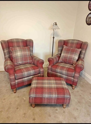Next sherlock tartan - sherlock, highback
