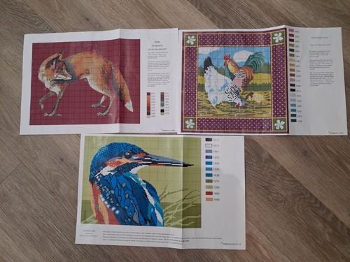 Three herman animal tapestry - animal,