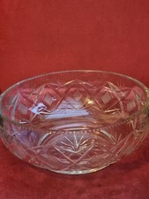 vintage large cut glass