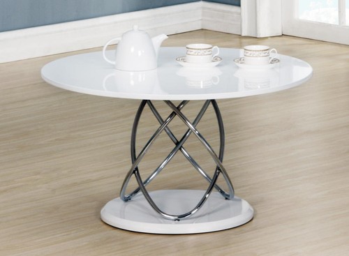 White high gloss chrome - &,